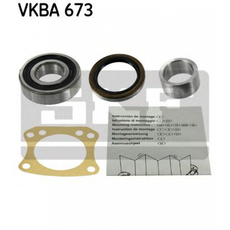 VKBA 673 SKF Підшипник роликовий конічний